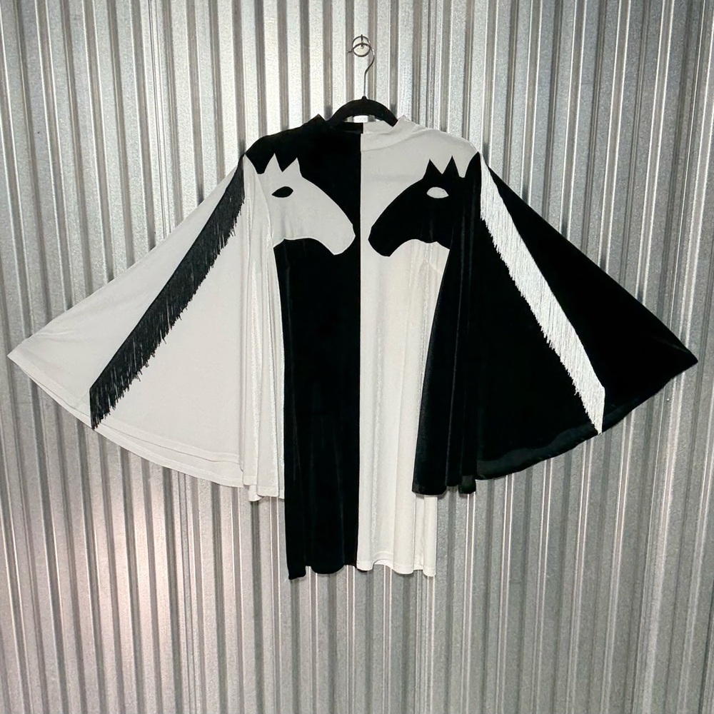 Fashion Brand Company Dueling Horses Thicc Boy Necks Dress, 1X, Penelope Gazin - Picture 4 of 9